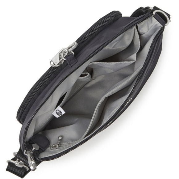 Baggallini Anti-Theft Memento Crossbody Bag | Black | NEW With Tags | Travel RFI - Picture 3 of 8